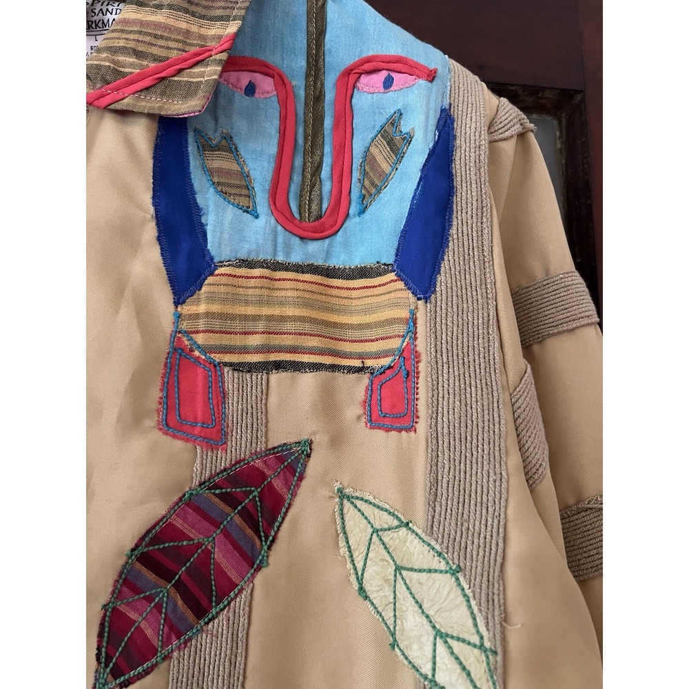 Spirit By Sandy Starkman Blazer Large Colorful Abstract Deaign - Picture 3 of 12